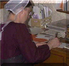 Woman at Desk